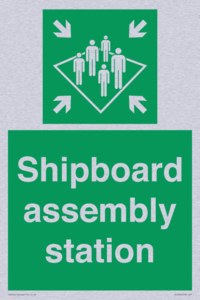 Shipboard assembly station